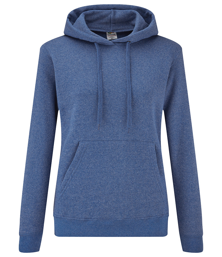 SS801 (620380) Fruit of the Loom Classic Lady Fit Hooded Sweatshirt