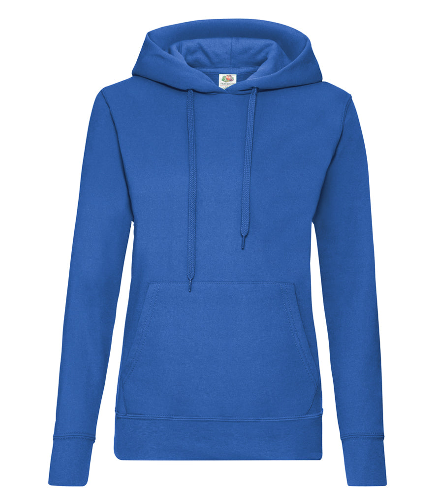 SS801 (620380) Fruit of the Loom Classic Lady Fit Hooded Sweatshirt