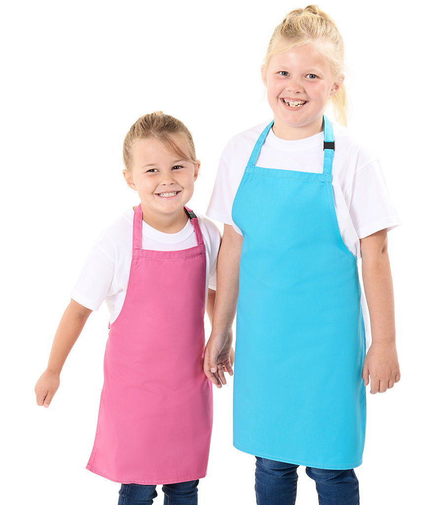 BR503 Brand Lab Kids Basic Adjustable Bib Apron