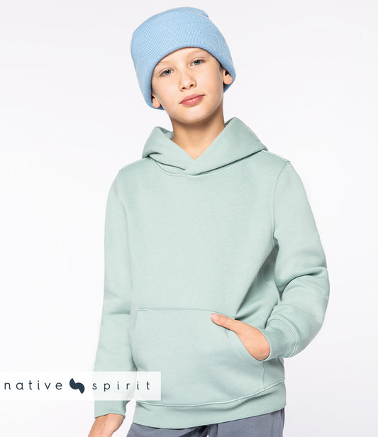 NS404 Native Spirit Kids Hooded Sweatshirt