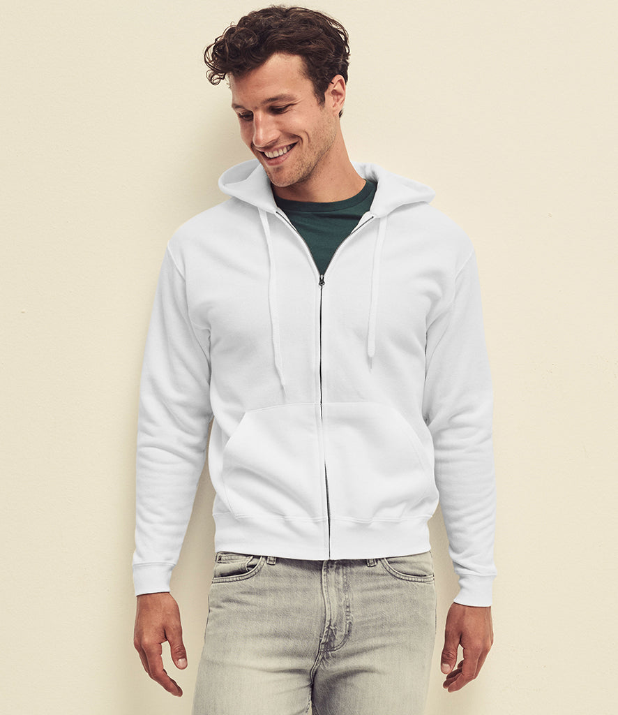 SS16 (620620) Fruit of the Loom Classic Zip Hooded Sweatshirt